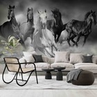 3d Animal Running Horse Wall Murals Wallpaper Murals Wall Sticker 41