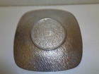 Vintage Mcm 1994 Arthur Court Designs Dimpled Hammered Aluminum Bowl Tray 12 