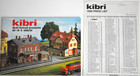 Kibri - 1985 86 Full Line Ho n z Catalog W price List - 132pgs - Ln ex Condition