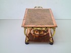 Antique Arts   Crafts Copper Brass Henry Loveridge   Co Food Warmer Chafing Pan