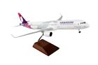 Skymarks Skr8414 Hawaiian Airlines Airbus A321neo Desk Top Model 1 100 Airplane