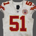 Mike Danna Game Worn     10 06 25 Kansas City Chiefs Nike Nfl Jersey      Vs Jaguars