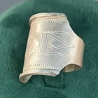 Rare Ancient Bronze Viking Amulet And Ring     Authentic Antique