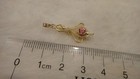 Vintage Victorian Antique Estate Jewelry 10k Gold Seed Pearl Charm Pendant Cool