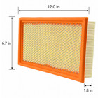 Ca10242 Engine Air Filter For Ford Explorer Taurus Flex Edge Lincoln Mks Mkx Mkz