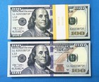 100 Bills  2-pack  Prop Replica Money For Movies  Parties  Tiktok   Instagram 