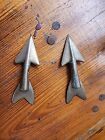 Harpoon Head Point Whaling Ship Vintage Bronze Darts 2