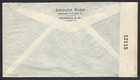 Guatemala 1942 Censor Cover Heavy Cream Paper With Censor Number