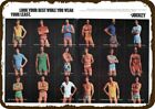 1976 Jockey Retro 70 s Mens Underwear Vintage-look Decorative Replica Metal Sign