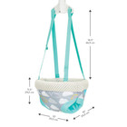 Exersaucer Baby Hanging Clampable Doorway Jumper With 4 Removable Toys  Peek    