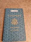 Vintage U s  Passport Folder