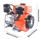 3hp 196cc 4 Stroke Diesel Engine 168f 2200w Heavy Duty Single Cylinder Motor