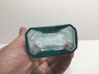 Large Antique Aqua Owbridge   s Lung Tonic Medicine Bottle 