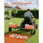 Uimoso 40 In Tow-behind Plug Aerator With Universal Hitch For Lawn Care