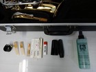 Yamaha Yas-26 Alto Saxophone Gold Lacquer With Hard Case Accessories