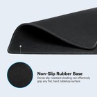 Mouse Pad With Anti-fray Stitching  Waterproof Surface   Non-slip Rubber Base