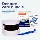 Smile Again Care Kit  Denture  Retainer   Aligner Care And Cleaning Bundle Wi   