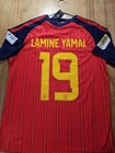 New Spain  19 Lamine Yamal Short Sleeve S To 5xl Raglan Shirt Cl1122