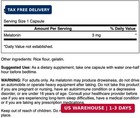 Swanson Melatonin 3 Mg - 60 Capsules