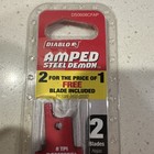 Diablo 6 In  8 Tpi Steel Demon Amped Carbide Reciprocating Saw Blade  2-pack 