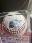 Mlb Game Used Baseball Elly De La Cruz Infield Single Hit Off Vodnik 6 17 26