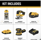 Dewalt Dck307d1p1 Max Xr Brushless 3 Tool Combo Kit - 8591193683