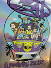 Rare Authentic 311 Summer Fall Tour 2021 Rainbow Foil Poster Ap Signed Doodled 