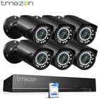 4k 8mp Poe Security Camera System H 265  Ai Detect Audio 8ch Hdd Home Security