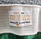 Vintage Medalist Sand Knit Coaches Shorts Mens 36 Green Plaid Stretch Waist Usa