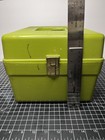 Vintage Wilson Mfg Wil-hold Green Plastic Sewing File Box Basket Dividers 11x8 