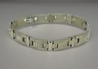 Men   s Titanium Bracelet   10 9 Mm   9 Inch