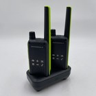 Motorola Solutions T803 Two-way Radio Walkie Talkie Bluetooth 2-pack Lime Green