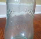 C 1860 s Cone   Smith Unusual Shape Bottle New York Crude Rare 