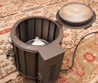 Vintage 12 Inch Kliegl Stage Light Hollywood Mancave Shop 22 Lamp W bulb Noresv