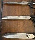 3 Wiss Inlaid No  36 Steel Forged Scissors 6    Made In Usa Vtg Lot Of 3
