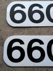 Set Of Original Locomotive Number Plates