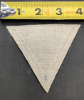 Wwii 2 German Air Force Single Silver Stripe Rank Patch 