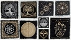 Wholesale Golden Altar Cloth Tarot Witchcraft Card Square Table Cloths Lot Bulk
