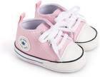 Unisex Baby Boys Girls Shoes  Newborn Infant Non-slip Canvas Denim High Top Snea