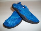 Kids Water Shoes Small Us Size 5-6  Blue Netted Cool New