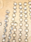 Antique Lot Of 100 Glass Crystal Chandelier Beaded Parts Repair Replacement  1a