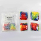6 Pieces Throw And Catch   Rainbow Tail Foam Sports Comet Balls Soft Colorful   