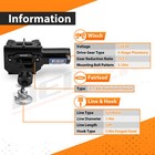 Winch And Mount Plate Kit 3000 Lbs Atv For Polaris Sportsman 450 2016-2025