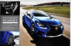 2015 Lexus Rc Deluxe Sales Brochure Catalog   26 Pages   9  X 11 