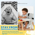 Portable Baby Shopping Cart Seat  High Chair Cover For Outdoor Hygiene And Sa   
