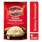 Idahoan   Buttery Homestyle   Mashed Potatoes   4 Oz  4 Pack 