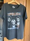 The Police Sting T-shirt New Unworn Rock Size Large Zenyatta Mondatta Distressed