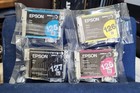 4-pack Epson Genuine 127 Black  126 Magenta yellow  125 Cyan Ink  For Workforce 