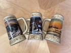 3 Miller Beer Ducks Unlimited Series 1-3 1995-96-97 Steins Terry Redlin Set Rare