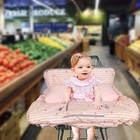Shopping Cart Cover For Baby toddler 2-in-1 High Chair Cover  Easy Pink 